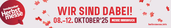 Innsbrucker Herbstmesse 25 - wir sind dabei!