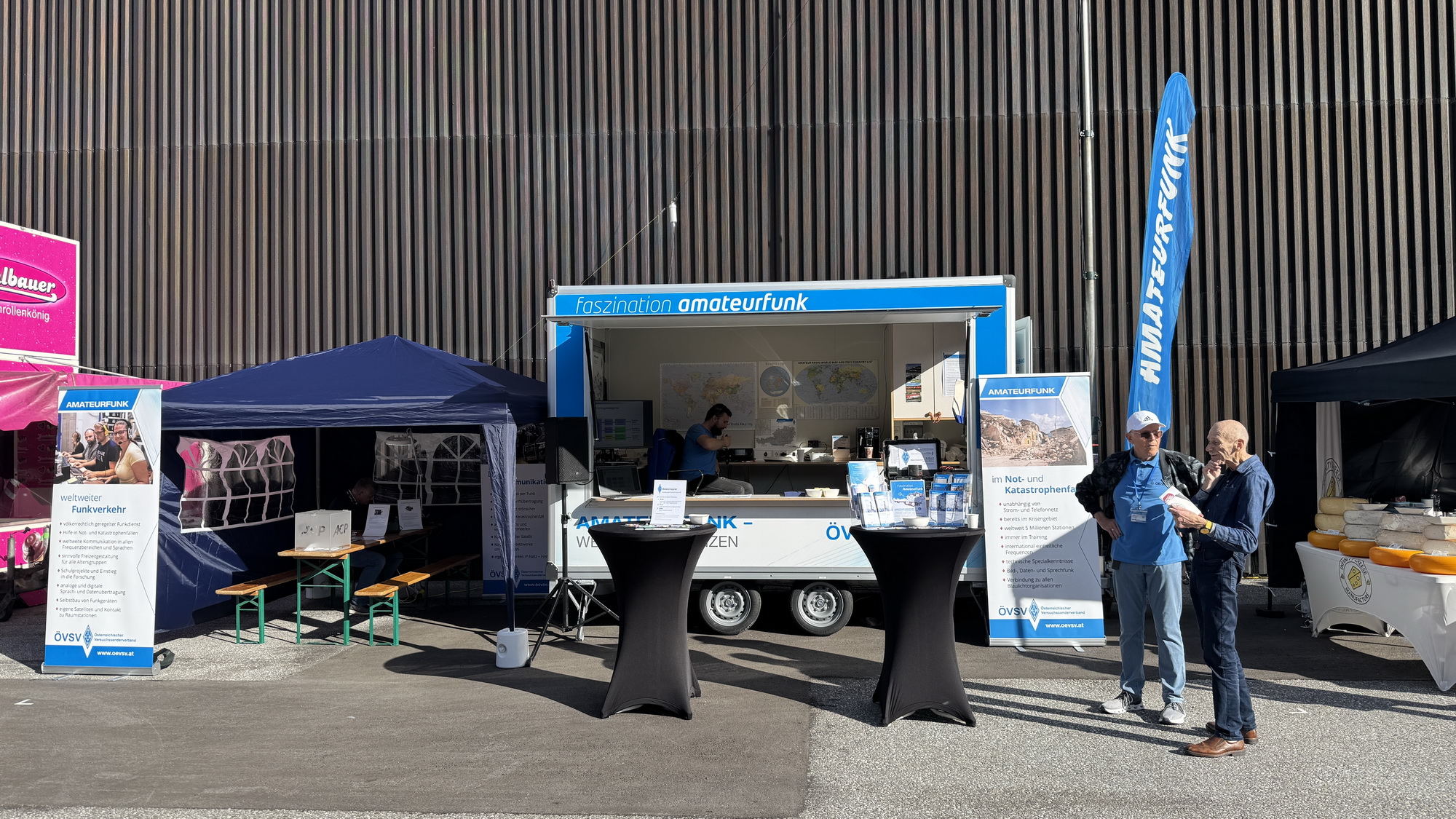 ÖVSV Stand auf der Innsbrucker Herbstmesse 2025
