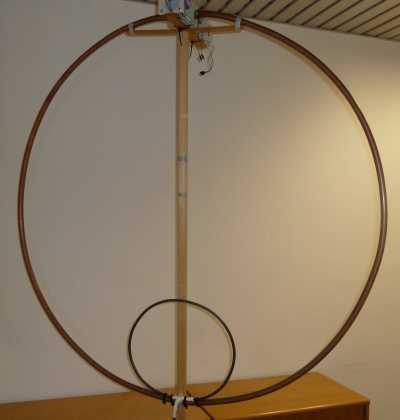 Magnetic Loop 80m-20m, Selbstbau Werner, OE7WPA 